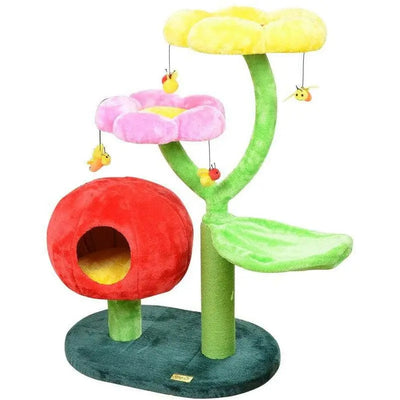 Catry Cat Tree Flowers Looking of Cat beds and Furniture Allure Cats Love to Lounge in and Lazily PetPals Group