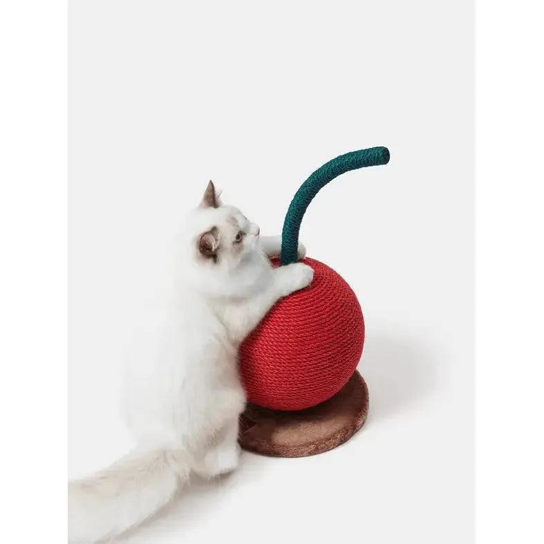 Cherry Cat Scratching Ball VETRESKA