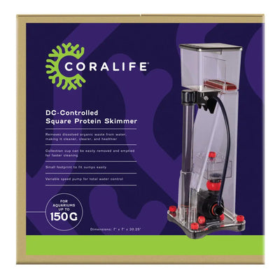 Coralife DC-Controlled Square Protein Skimmer 150 g Coralife