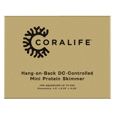 Coralife Hang on Back DC-Controlled Mini Protein Skimmer 65 g Coralife