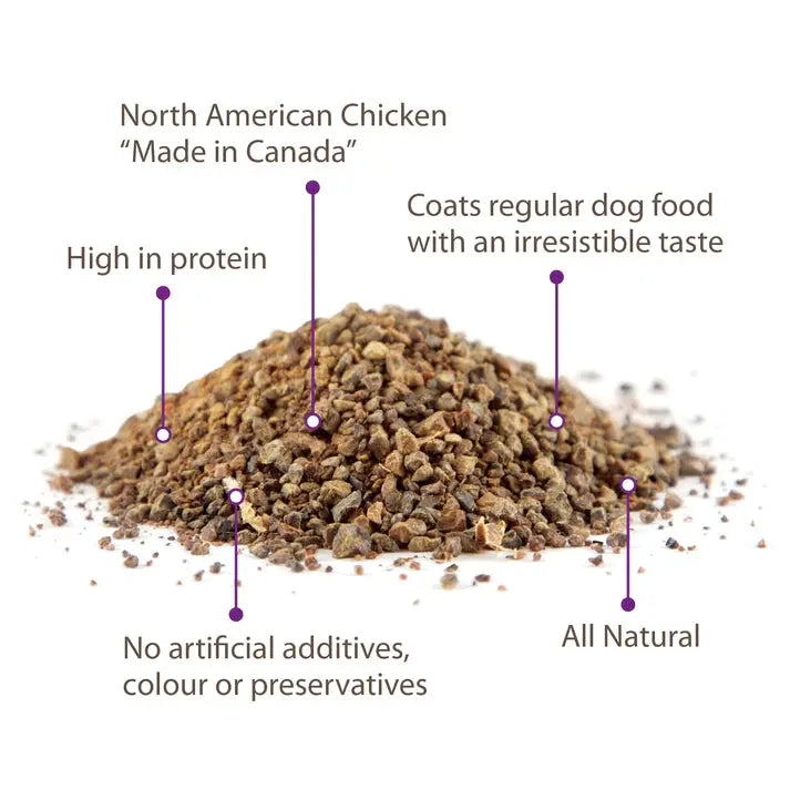 Crumps Naturals Chicken Sprinkles Grain-Free Dog Food Topper 5.6oz Crumps
