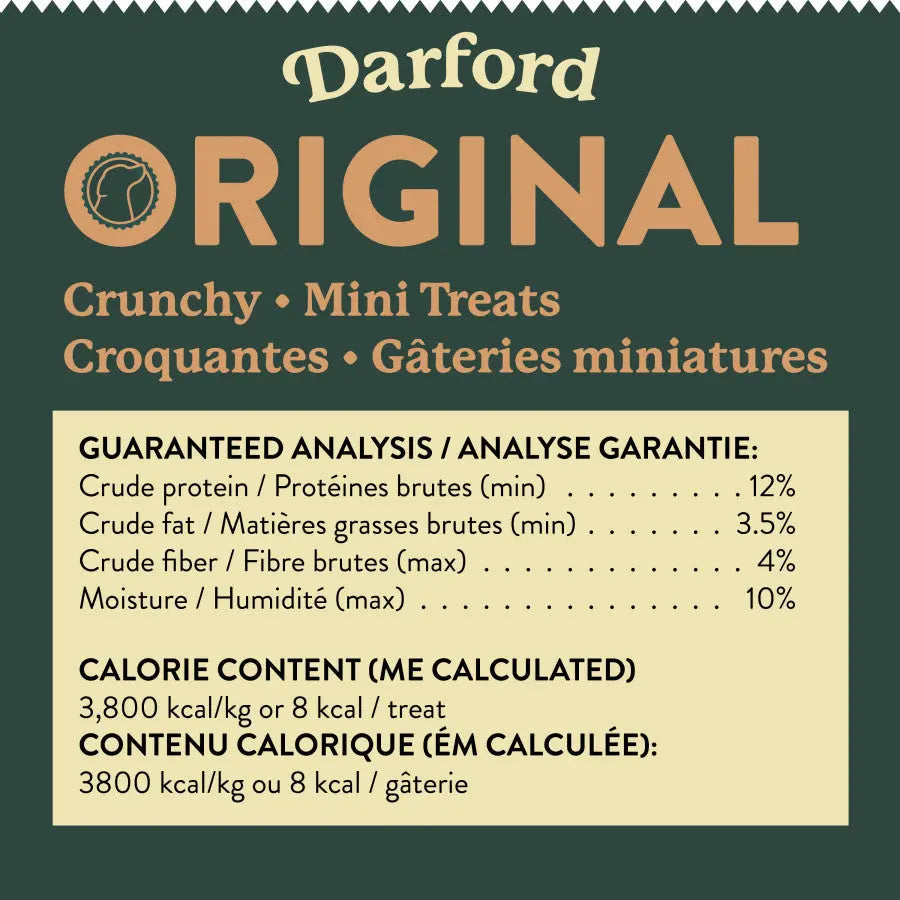 Darford Originals Crunchy Dog Treats Bulk 12 lb Darford