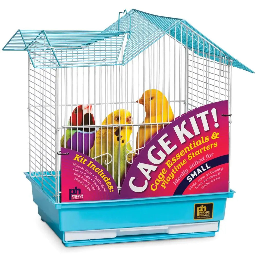 Double Roof Small Bird Cage Kit Prevue Pet