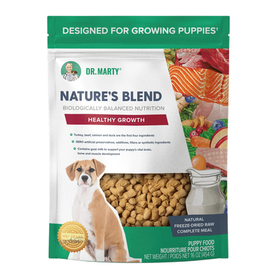 Dr. Marty Dr Marty Natures Healthy Growth Blend Freeze Dried Raw Puppy Food Dr. Marty