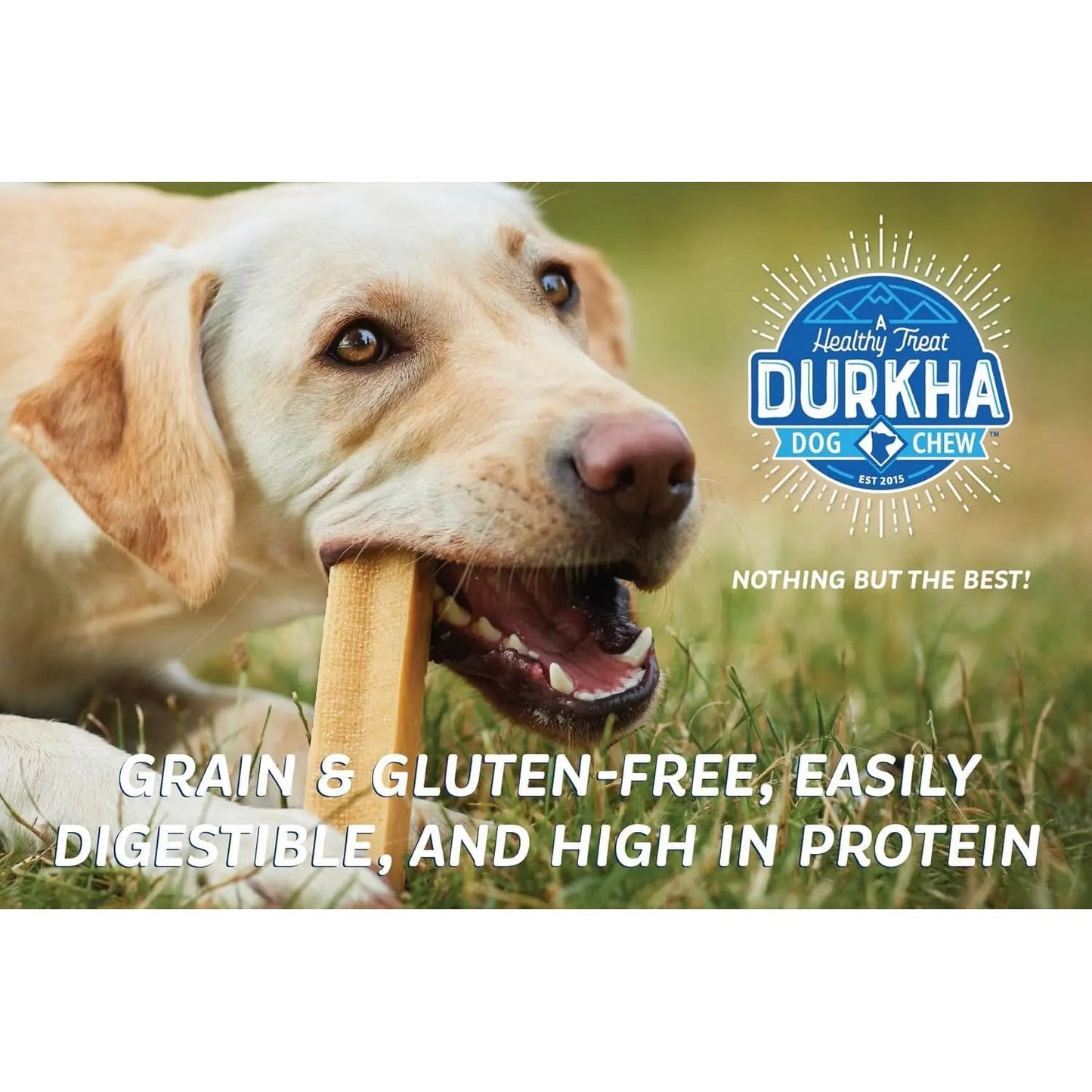 Durkha Himalayan Yak Cheese Chew Dog Treat Durkha