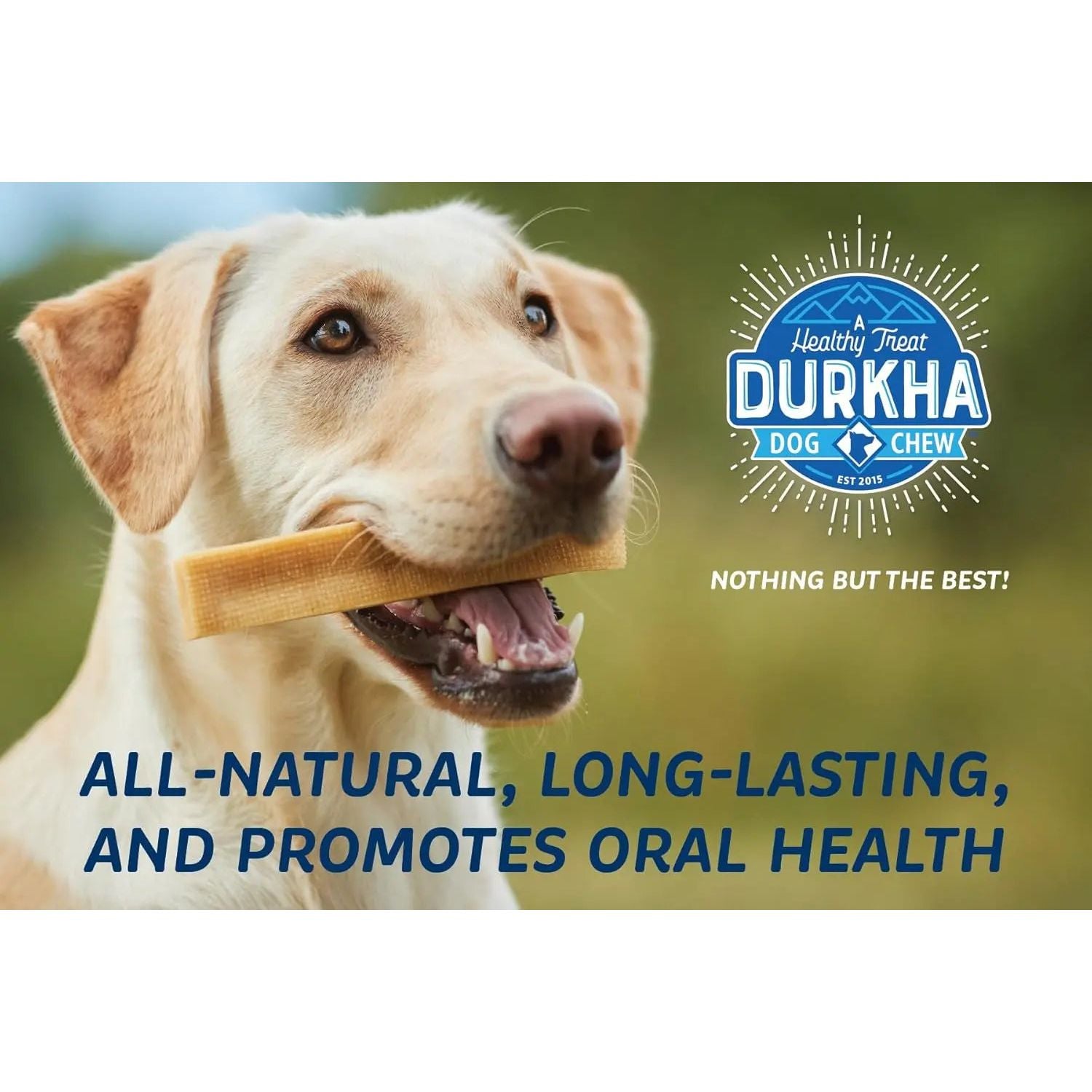 Durkha Himalayan Yak Cheese Chew Dog Treat Durkha