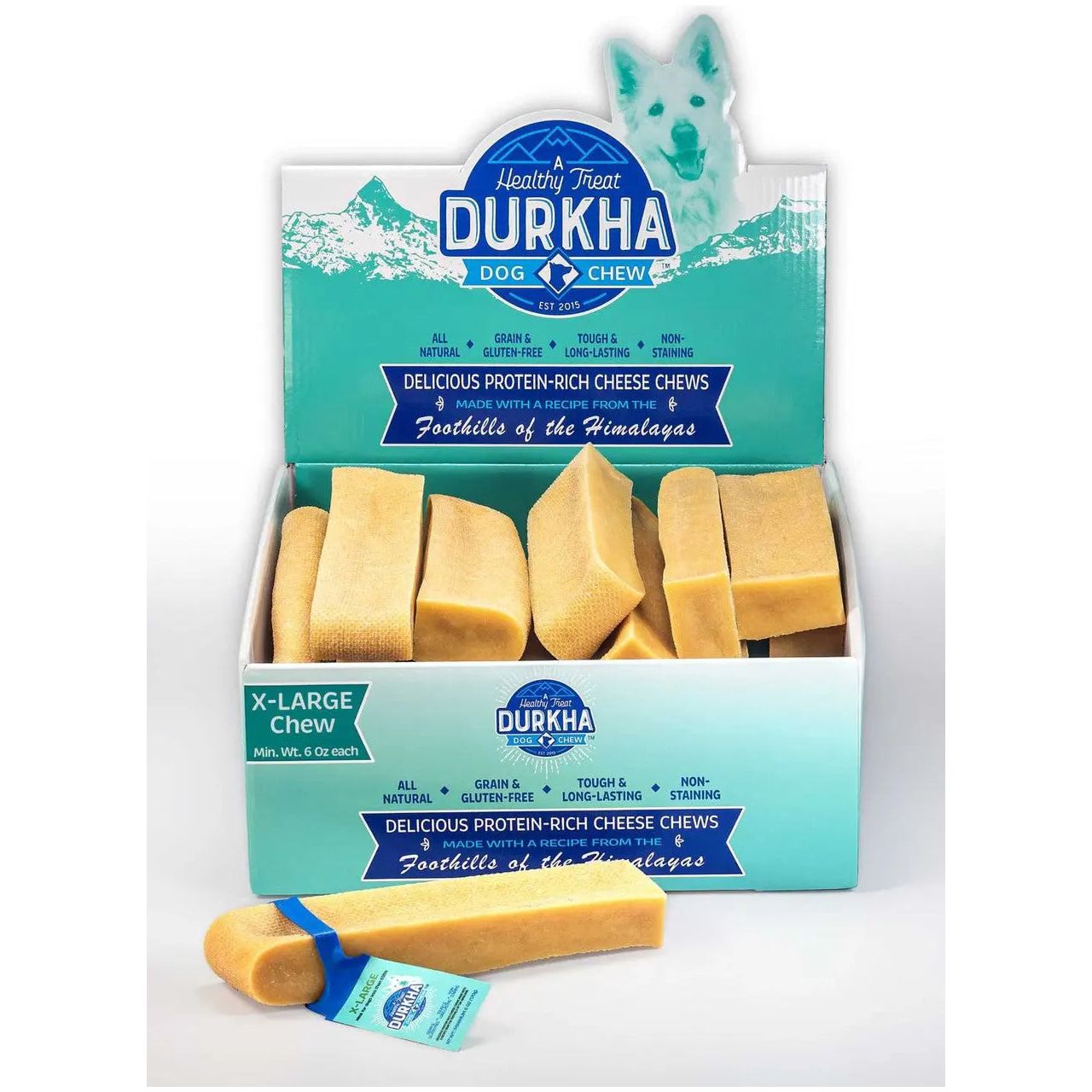 Durkha Himalayan Yak Cheese Chew Dog Treat Durkha