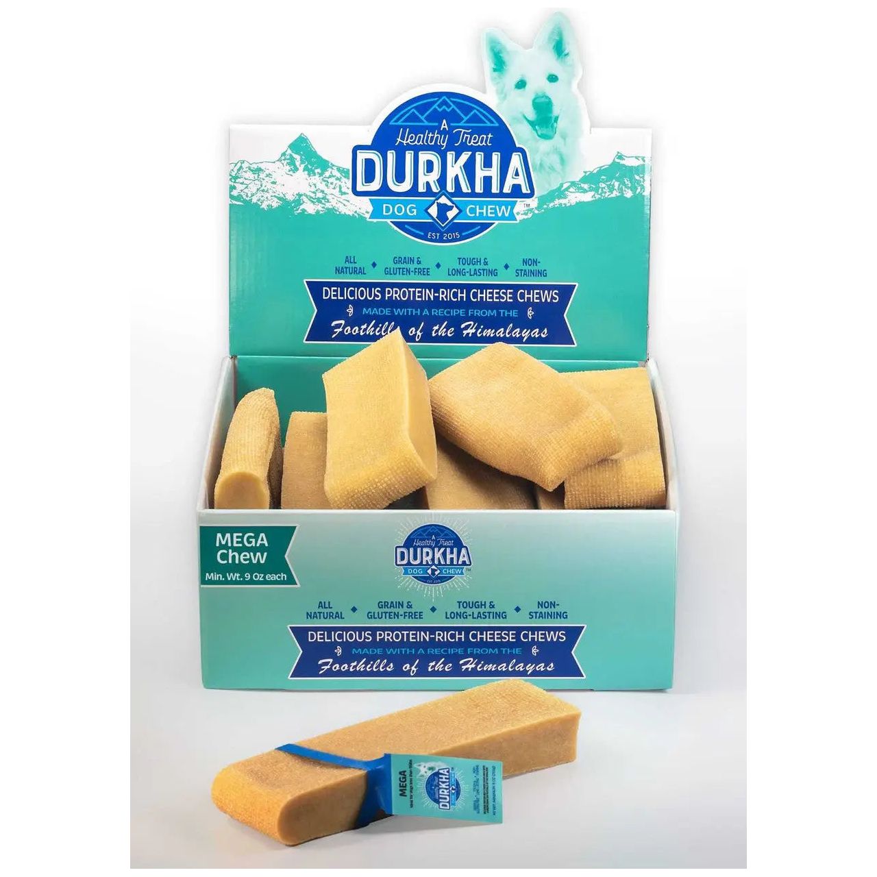 Durkha Himalayan Yak Cheese Chew Dog Treat Durkha