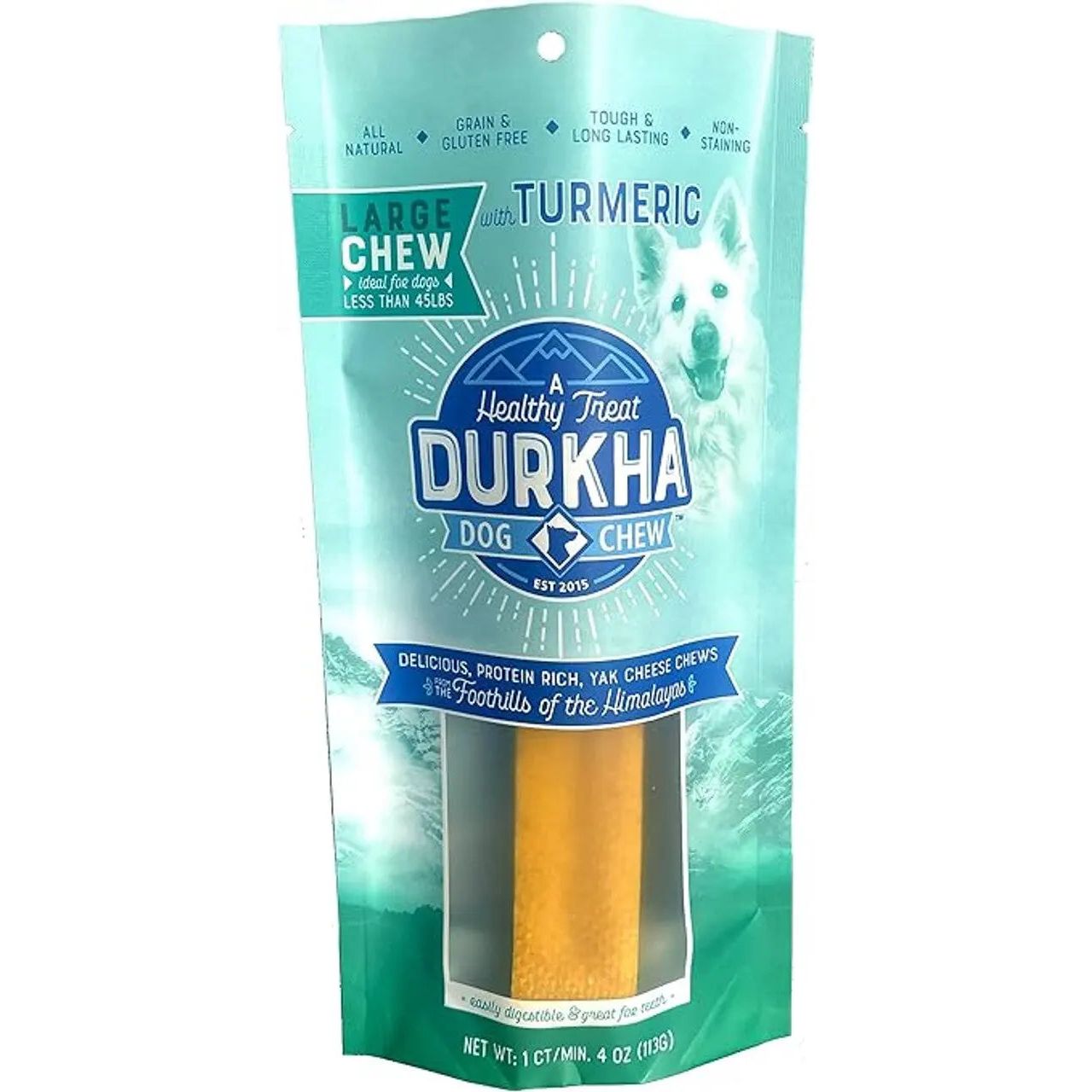 Durkha Himalayan Yak Cheese Chew Dog Treat Durkha