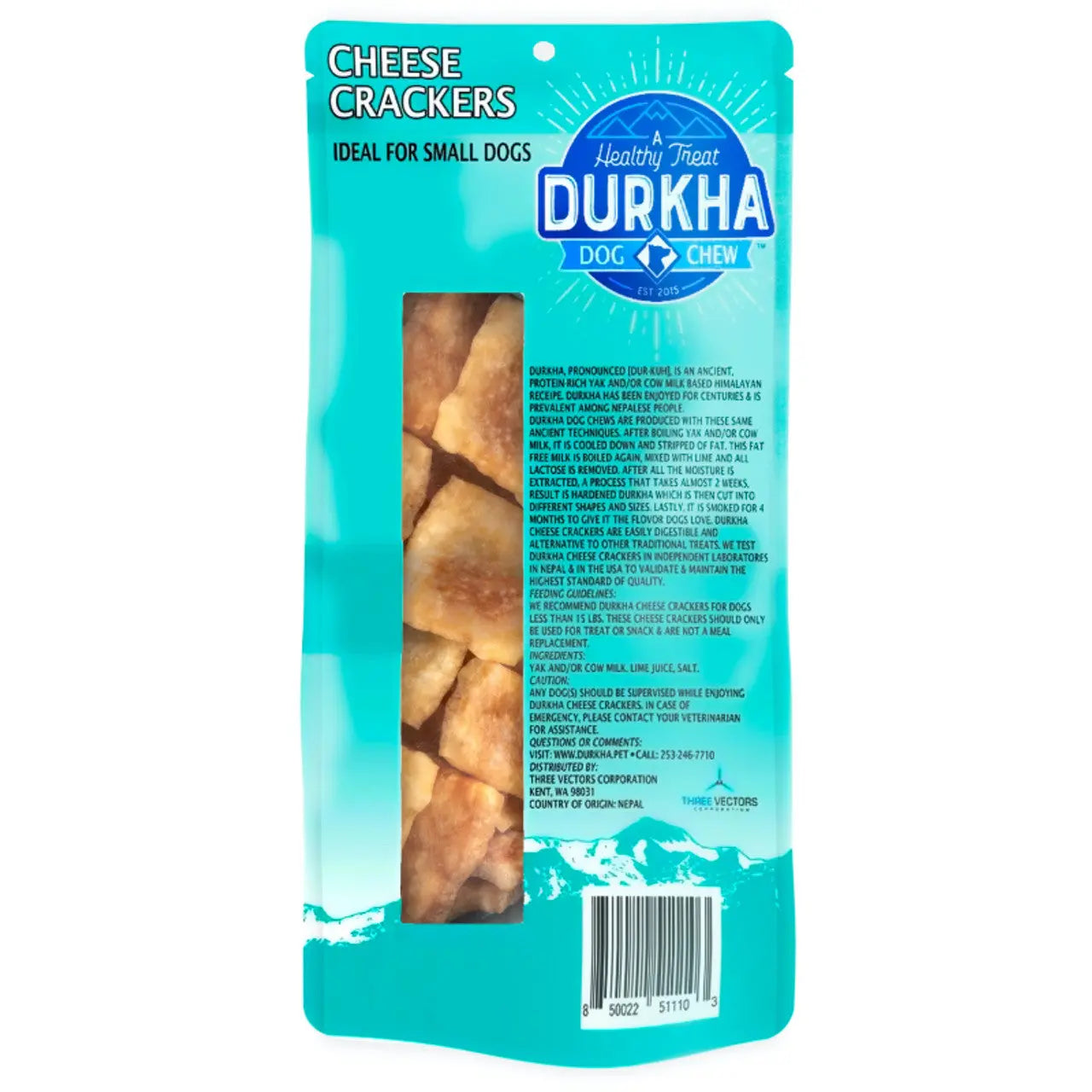 Durkha Himalayan Yak Cheese Crackers Dog Treat Durkha