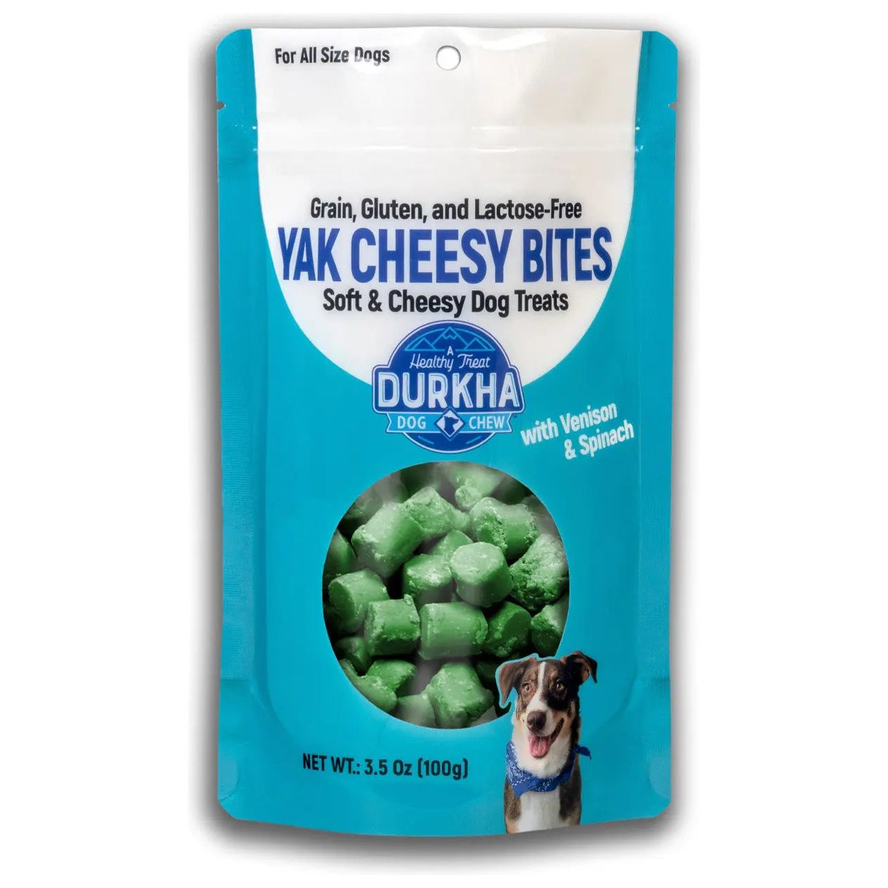 Durkha Yak Cheesy Bites Training Dog Treat 3.5oz Durkha