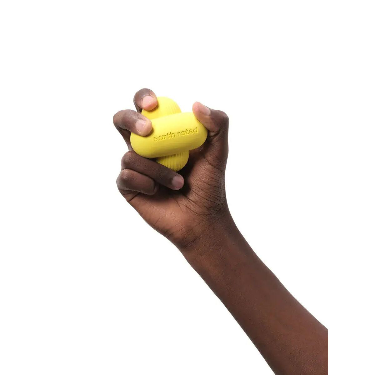 Earth Rated Dog Fetch Toy Yellow Rubber Earth Rated