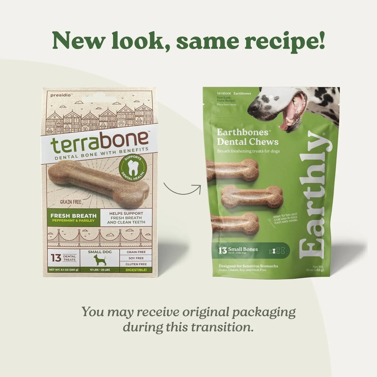 Earthbones Dental Chews For Dogs Presidio Natural