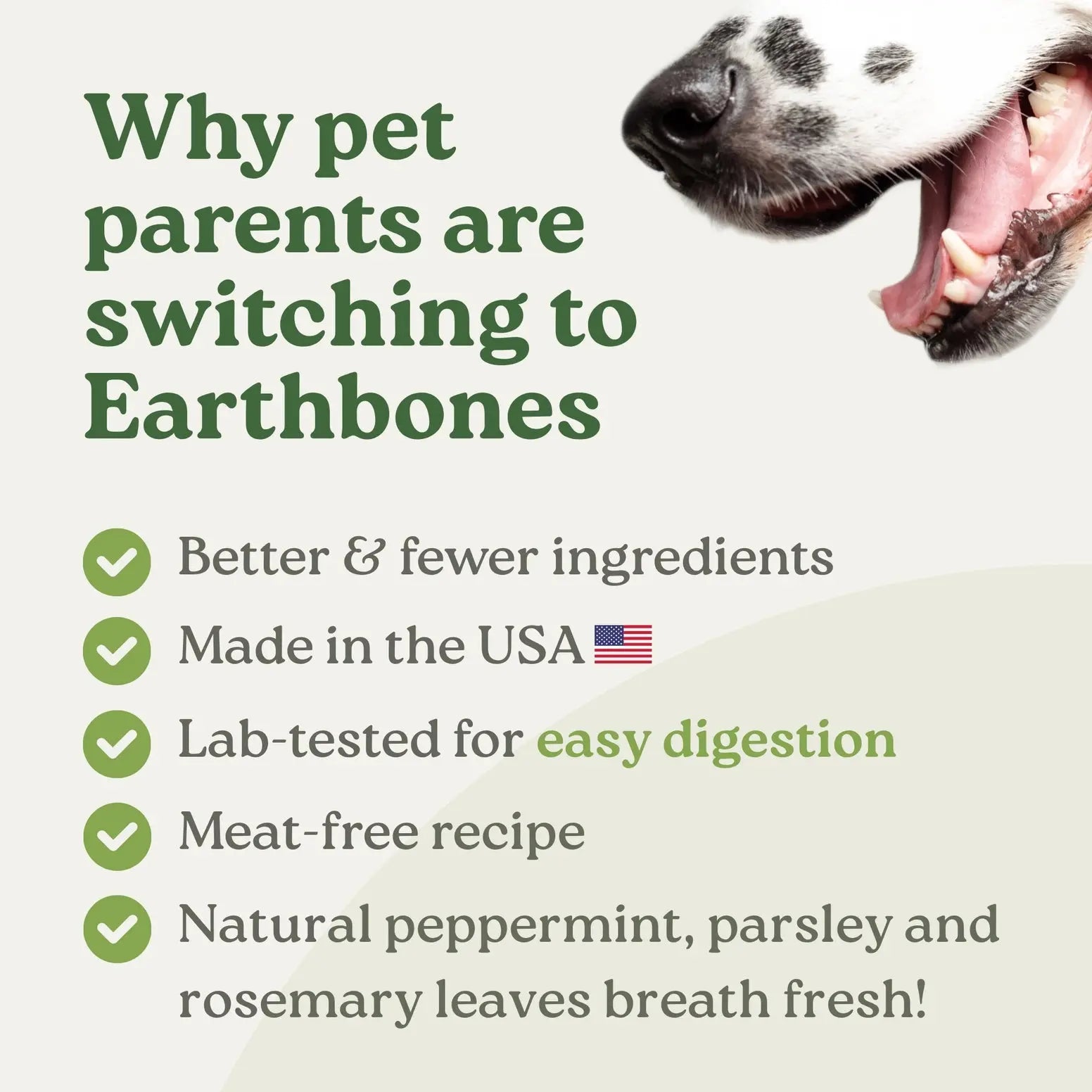 Earthbones Dental Chews For Dogs Presidio Natural