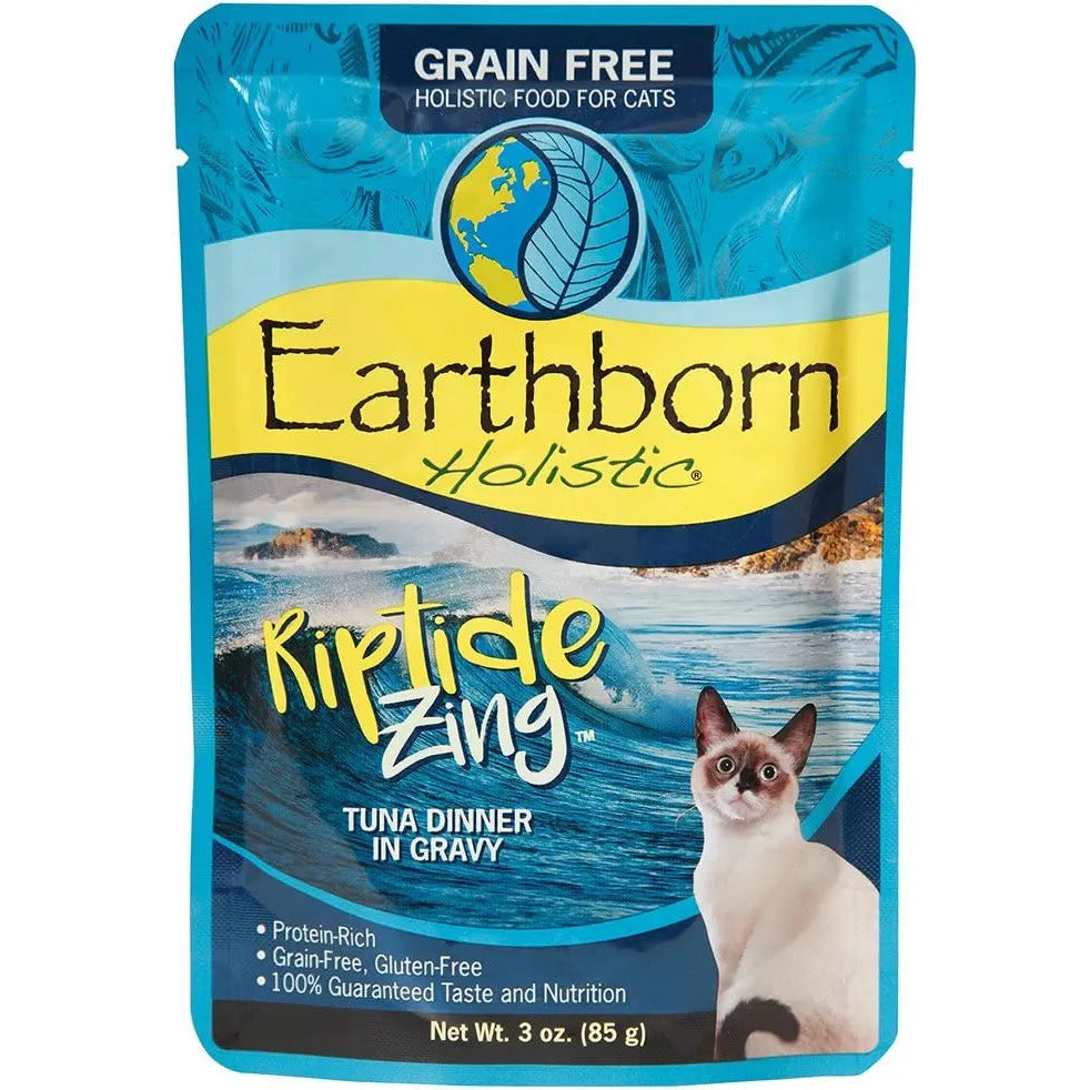 Earthborn Holistic Grain Free Riptide Zing Wet Cat Food 24ea/3 oz Earthborn Holistic