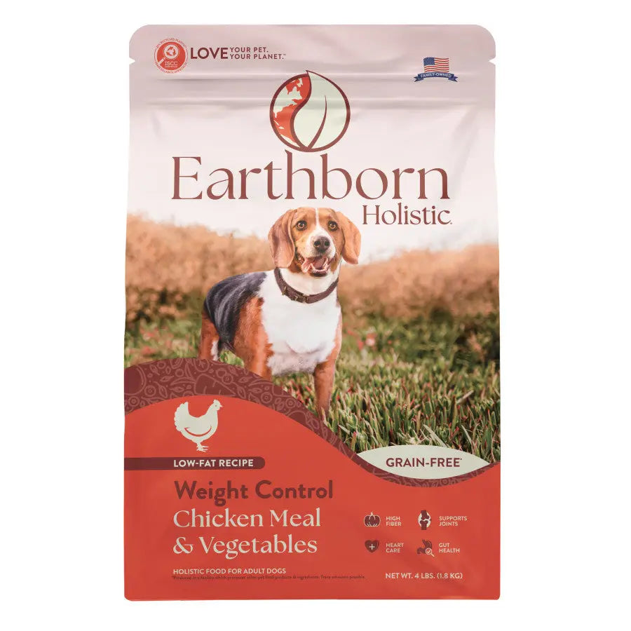 Earthborn Holistic Weight Control Chicken Meal & Vegetables Grain-Free Dry Dog Food Earthborn Holistic