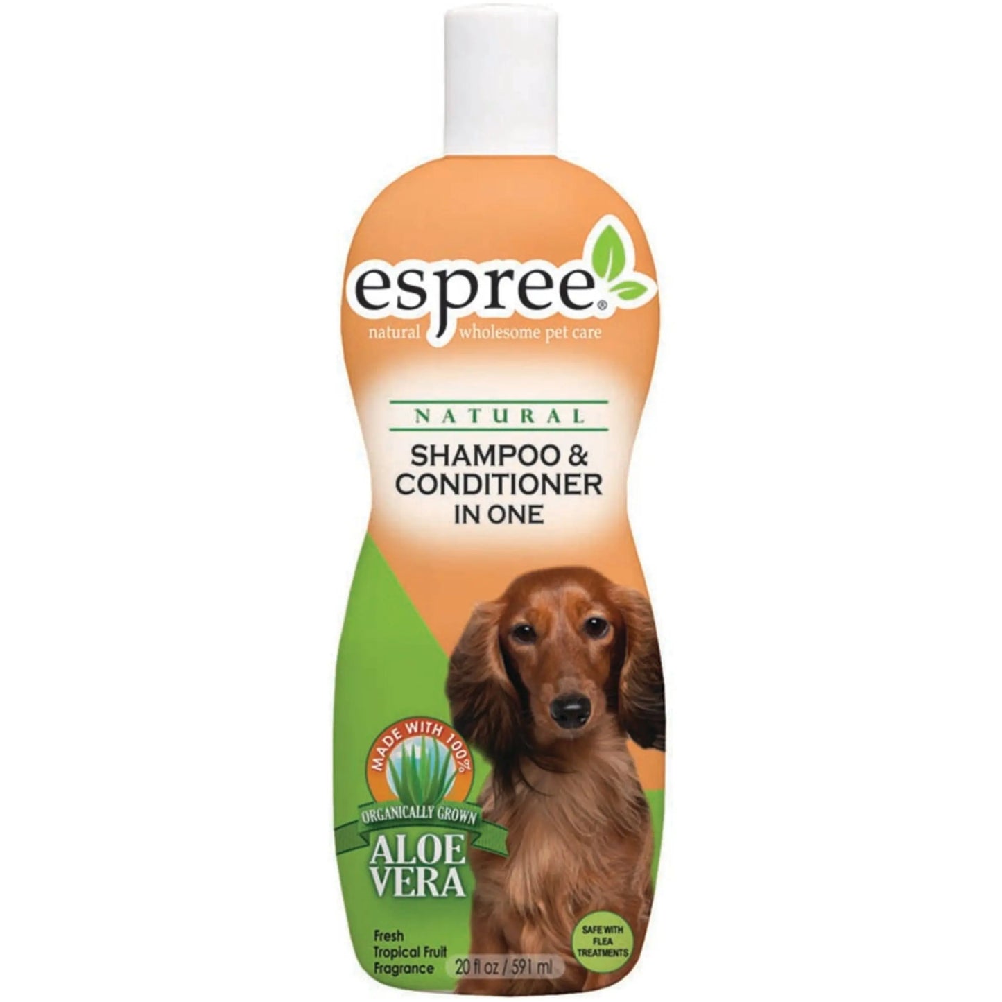 Espree 2-in-1 Shampoo and Conditioner for Dogs with Aloe 20 fl oz Espree