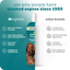 Comparison image featuring Espree 2in1 Hypoallergenic Dog Shampoo 20 oz bottle with a dachshund and checklist of gentle, tear-free benefits vs. a plain other brands bottle listing drawbacks. Esprees hypoallergenic formula is highlighted.