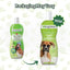 Two bottles of Espree products are shown, including the Espree 2in1 Intense Itch Relief Dog Shampoo 20 oz. One bottle shows a NEW! label; background features leaf patterns and the text Packaging May Vary.