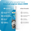 A comparison graphic displays Espree 2in1 Simple Shed Dog Shampoo 20 oz, featuring aloe vera and tear-free benefits, next to a generic brand with less appealing features. A husky on the Espree bottle highlights its shedding reduction ability.