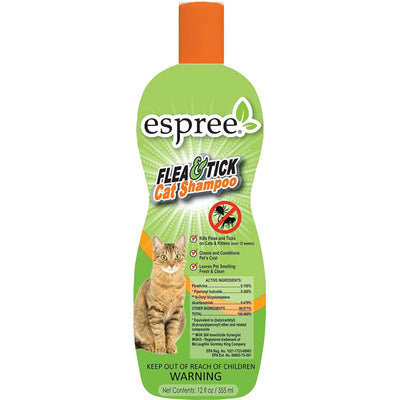 Espree Flea & Tick Cat Shampoo 12oz Espree