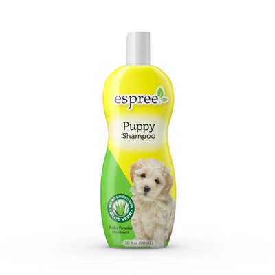 Espree Puppy and Kitten Shampoo with Organic Aloe Vera Baby Powder Fragrance 20 fl oz Espree