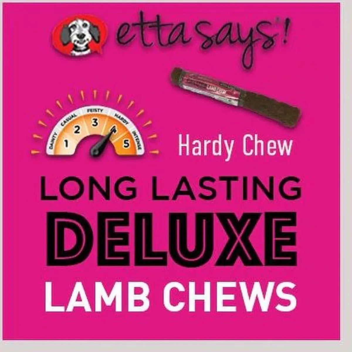 Etta Says! Deluxe Lamb Dog Treats 7 in Etta Says