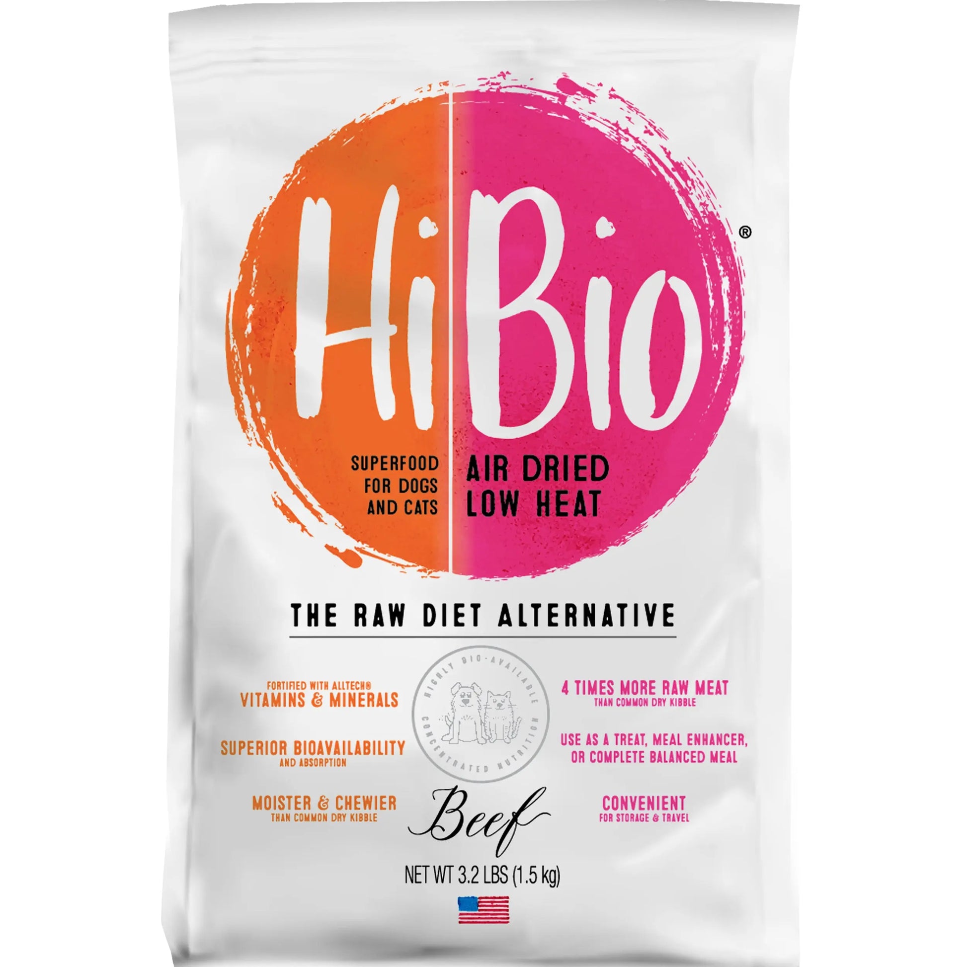 Evangers Hi Bio Beef Superfood (Semi-Dried) Dog Food Against the Grain