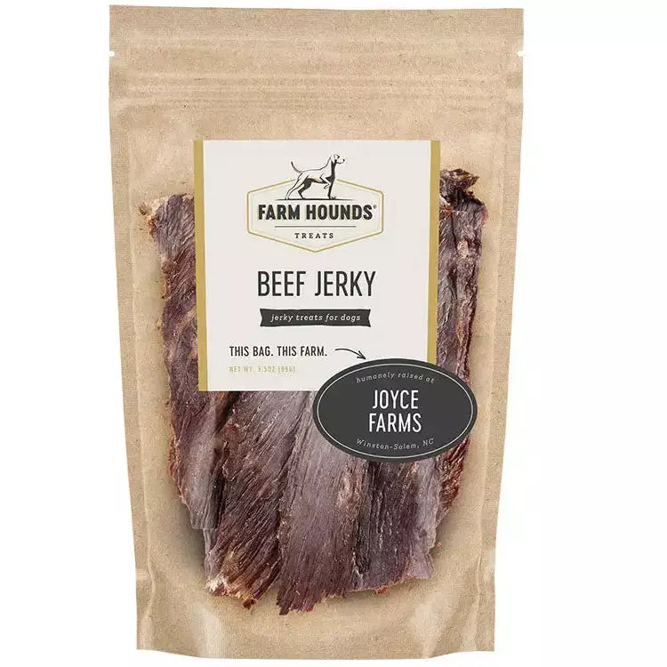 Farm Hounds Healthy Delicious Dehydrated Jerky for Dogs 3.5oz Farm Hounds