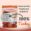 Farm To Pet Turkey Chips Single Ingredient Healthy Dog Treats Farm To Pet