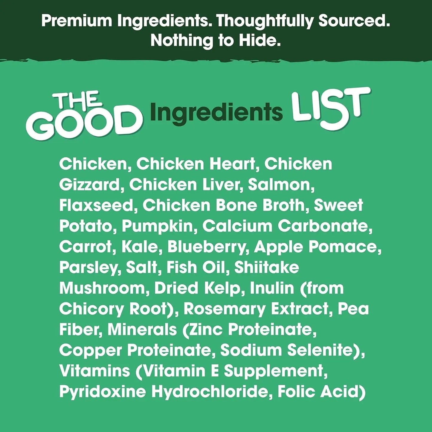 Farmland Traditions The Good List Gently Air Dried Chicken & Bone Broth Dog Food Farmland