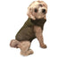 Fashion Pet Sweater Trim Puffy Coat Reversible Olive Fashion Pet CPD