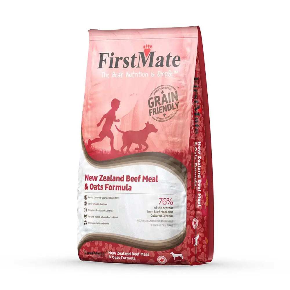 FirstMate Grain Friendly New Zealand Beef Meal & Oats Formula Dog Food FirstMate?