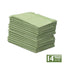 A stack of 14 Four Paws Wee-Wee Superior Performance Eco Bamboo Dog Pee Pads is shown. The label in the bottom right corner reads: 14 Quilted Pads, 22x23, 56cm x 58cm.