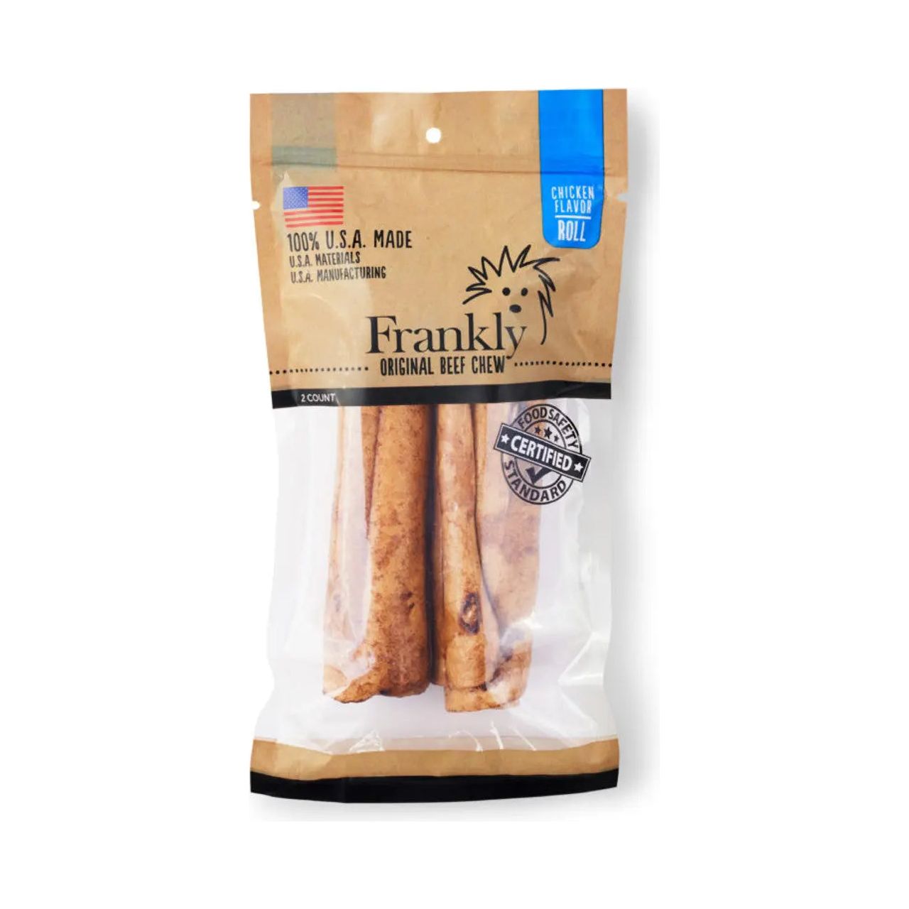 Frankly Pet Beef Roll Dog Chew Frankly Pet