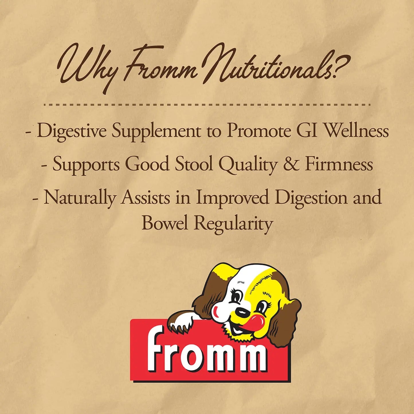 Fromm Family Nutritionals Dog Digestive Support Supplement Chicken 12 / 12.2 oz Fromm