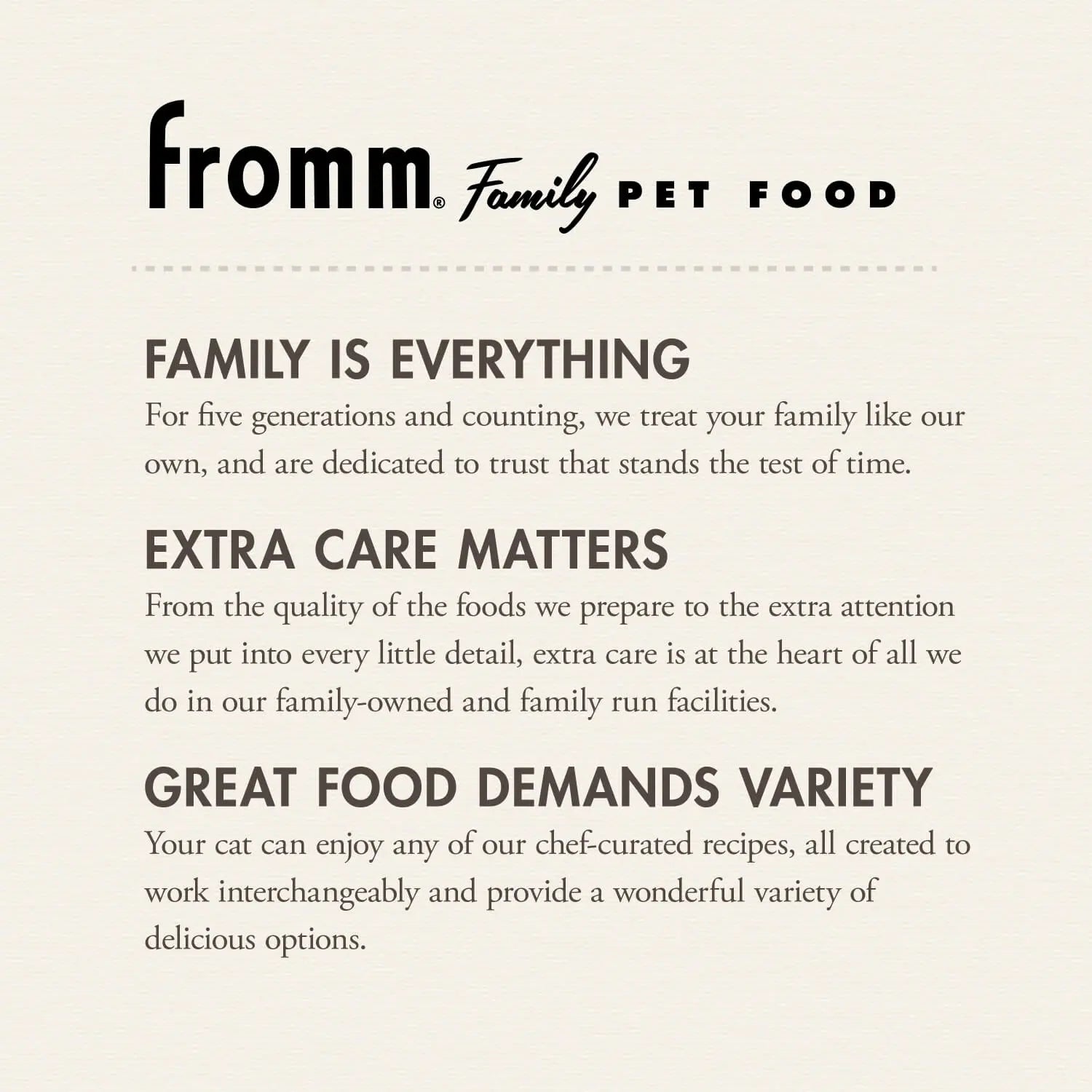 Fromm Four Star Trout & Whitefish Recipe Cat Food Fromm