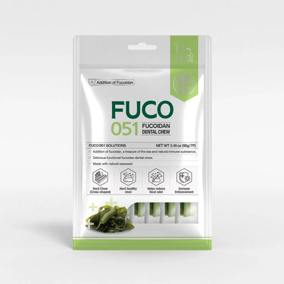 Fucoidan Natural Seaweed Chew, Gel, Dog Treats Puppia