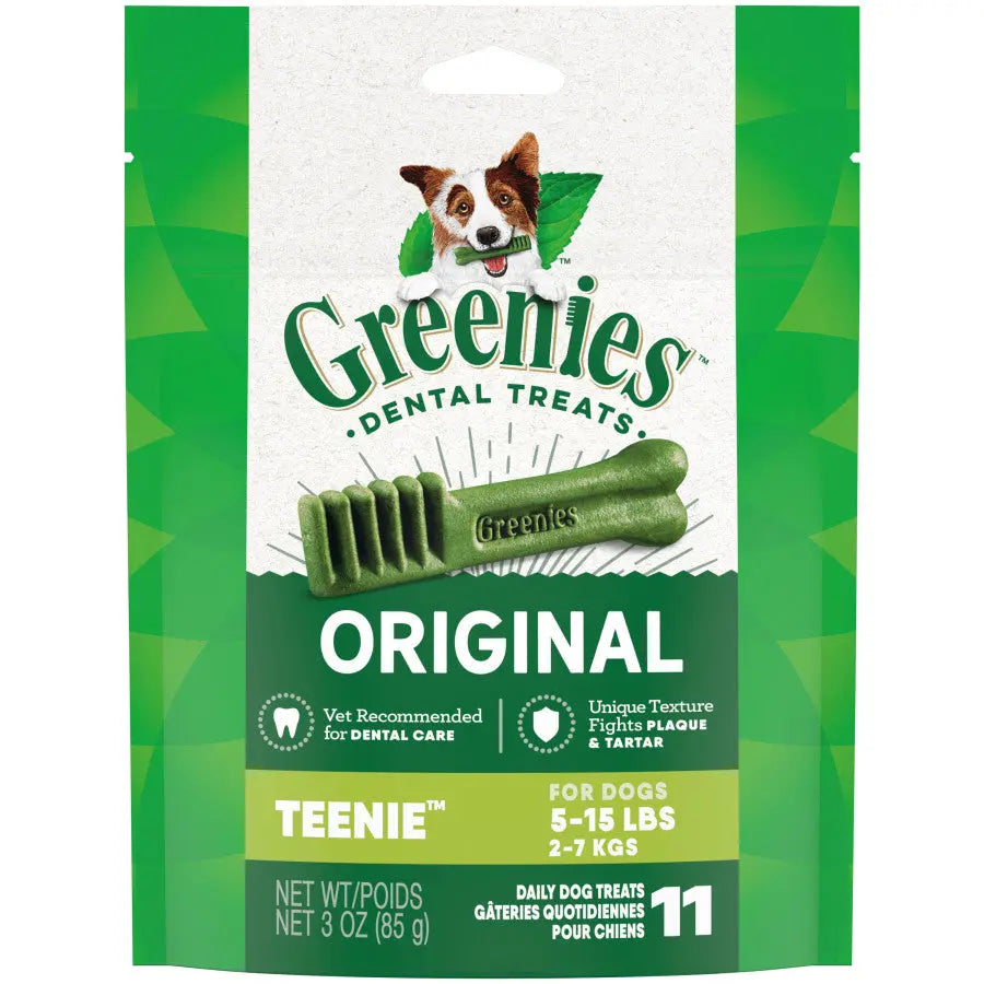 GREENIES Original Natural Dog Dental Care Chews Oral Health Dog Treats Greenies