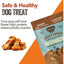 Gaines Family Farmstead Sweet Potato Peanut Butter Coated Bones Dog Treats Gaines Family Farmstead