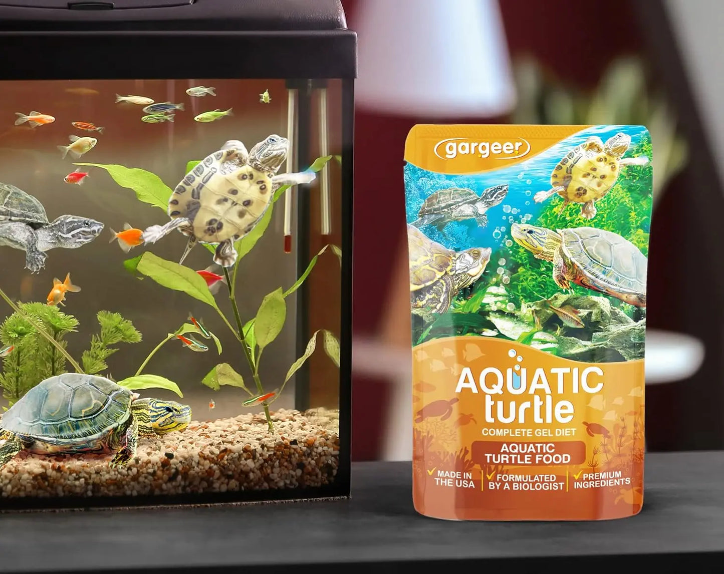 Gargeer Advanced Breeders Aquatic Turtle Food 3oz Gargeer