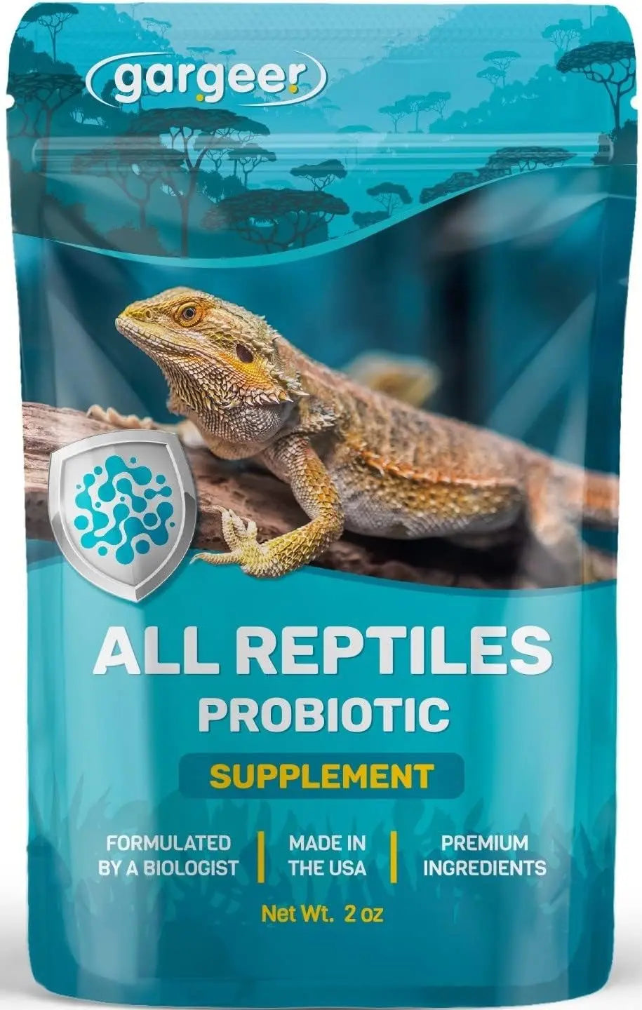 Gargeer Probiotic Reptile Supplement 2 Oz Gargeer