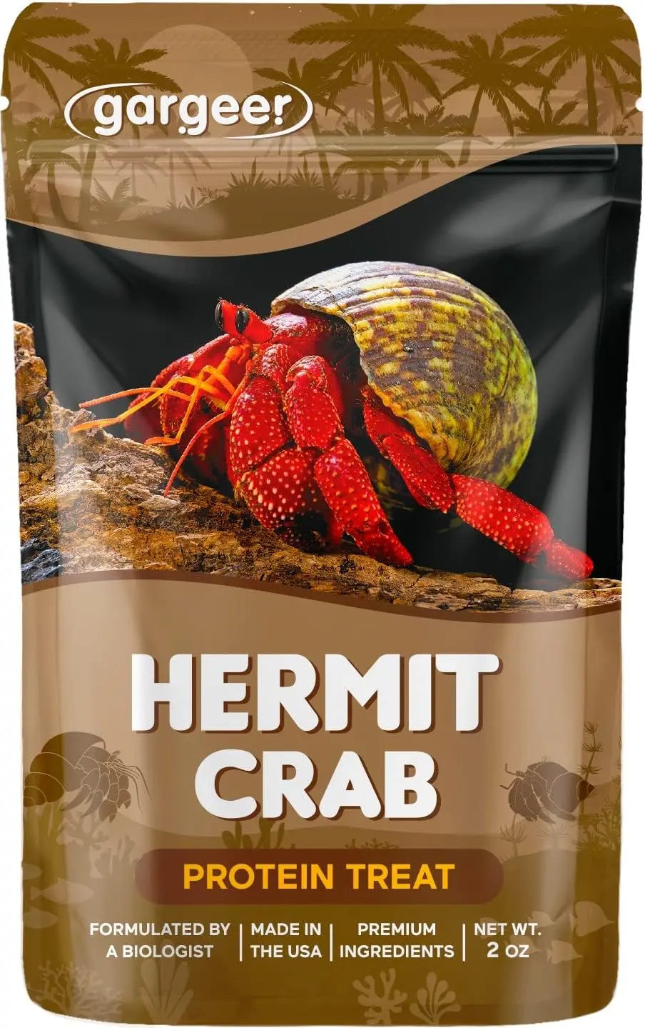 Gargeer Protein Hermit Crab Treat Gargeer