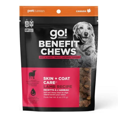 Go! Skin & Coat Care Lamb Recipe Soft & Chewy Dog Treats Petcurean Pet Foods