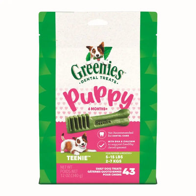 Greenies Puppy 6+ Months Dog Dental Treats Greenies