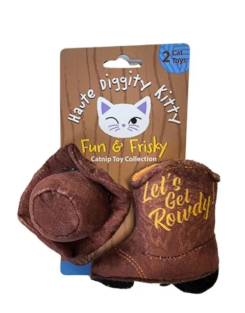 Haute Diggity Kitty Kitty Cowboy Designer Cat Toys Haute Diggity Dog