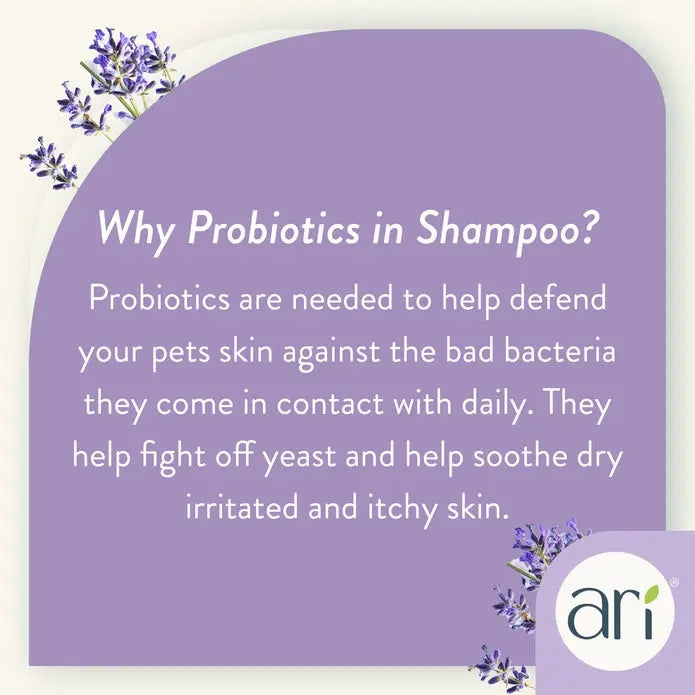 Health Extension Ari Probiotic Sensitive Skin Dog Shampoo 16 oz Health Extension