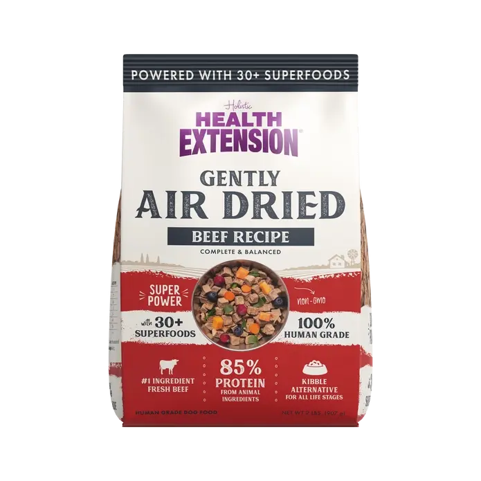 Health Extension Gently Air Dried Beef Recipe Dog Food 2lb Health Extension