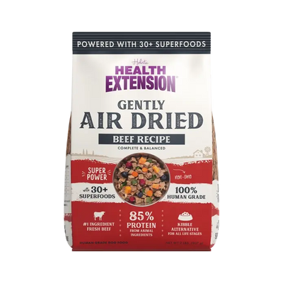 Health Extension Gently Air Dried Beef Recipe Dog Food 2lb Health Extension