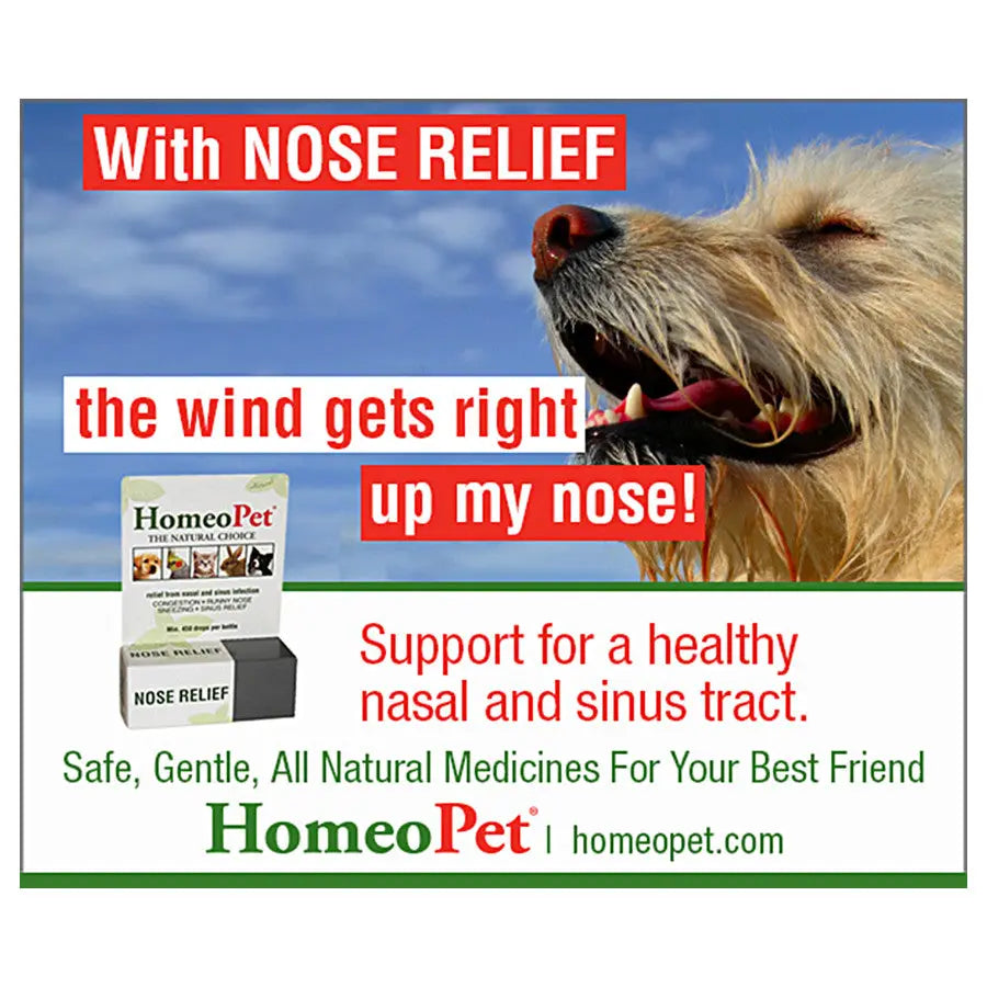 Homeopet® Nose Relief Homeopathic Remedy for Pets 15 Ml Homeopet®